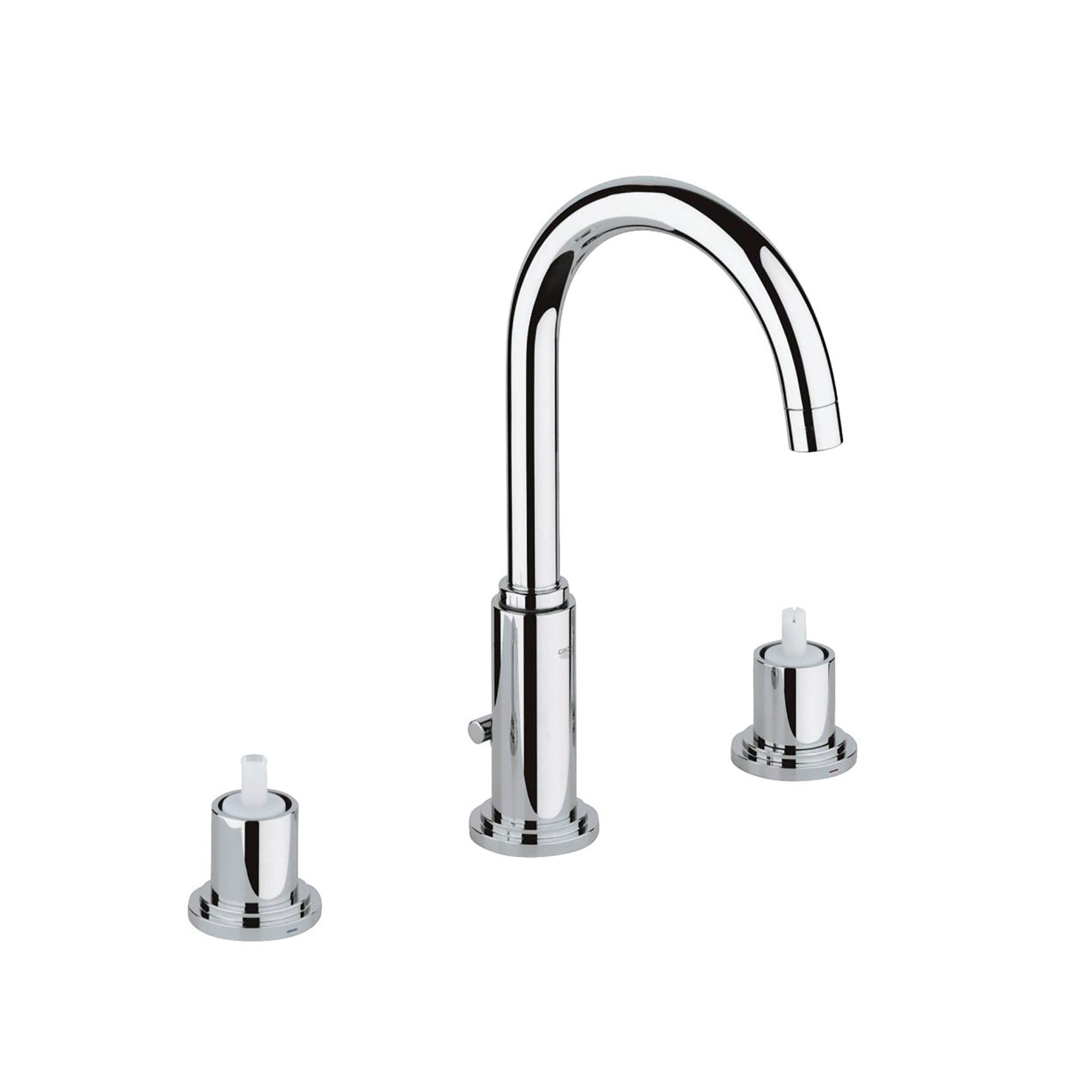 Robinetterie 3 trous pour lavabo Taille M GROHE BRUSHED NICKEL